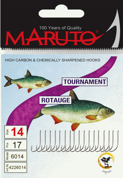 Maruto Plättchen - Stipp - Rotaugenhaken